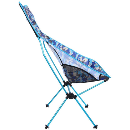 Skorter | Outdoor Portable Camouflage Folding Camping Chair Light Fishing Beach Chair Aviation Aluminum Alloy Backrest Recliner