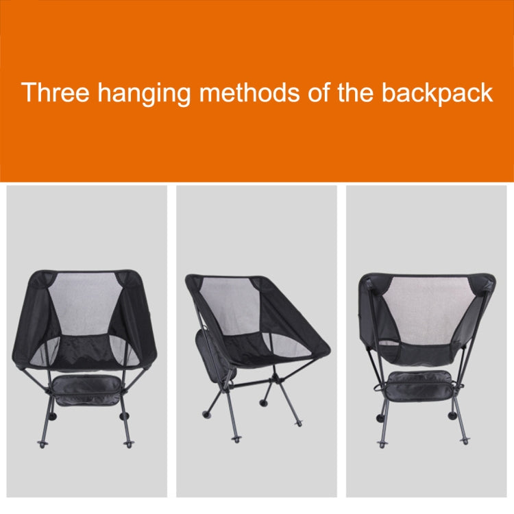 Skorter | Outdoor Portable Folding Camping Chair Light Fishing Beach Chair Aviation Aluminum Alloy Backrest Recliner