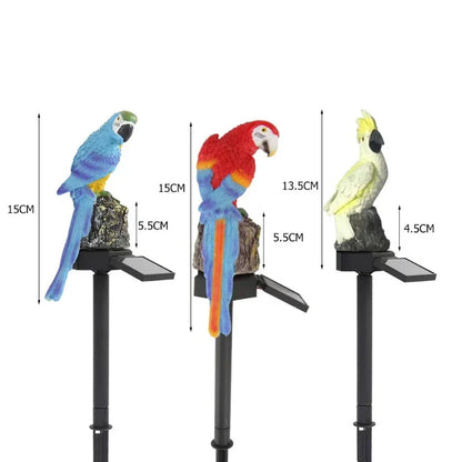 Skorter | SolarLumi – Decorative Solar LED Garden Lamp with Birds – Weatherproof & Energy Saving