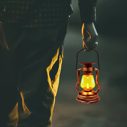 Skorter | LumiLantern – Retro Solar Light for Garden & Camping – Weather Resistant & Energy Saving