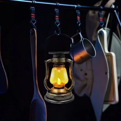 Skorter | LumiLantern – Retro Solar Light for Garden & Camping – Weather Resistant & Energy Saving