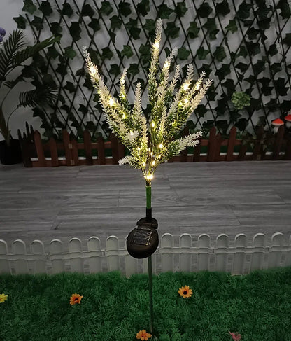 Skorter | SolarGlow – Solar LED Garden Flower Lighting – Decorative Lavender Outdoor Lamps
