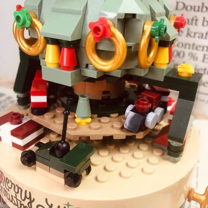 Skorter | 360 PCS Music Box Christmas Tree Building Blocks
