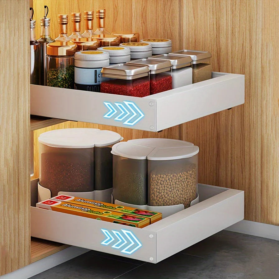 Skorter | Expandable Kitchen Cabinet Organizer