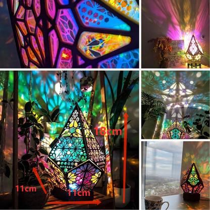 Skorter | Colorful Floor Lamp | Bohemian Light