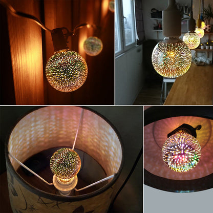 Skorter | 3D Fireworks LED Light Bulb