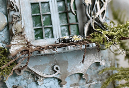 Skorter | Altered Art Bottle - Mystical forest stories