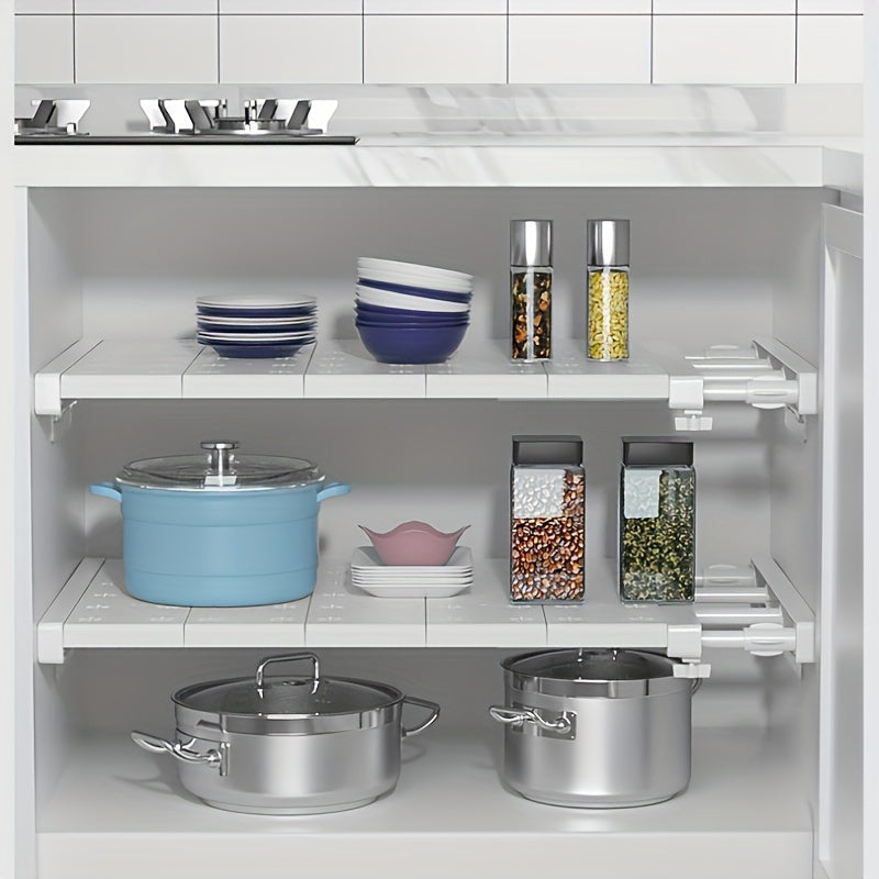 Skorter | FlexRack - Adjustable Wall-Mounted Storage Shelf with Retractable Technology