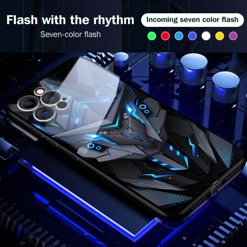 Skorter | Cool Mecha Apple Smart Flash Phone Case