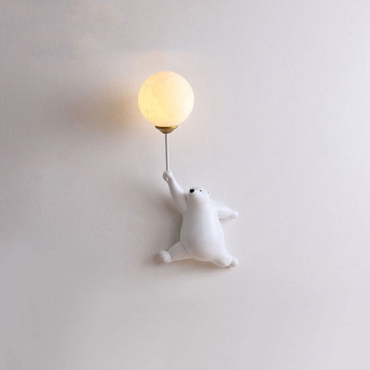 Skorter | Teddy LED Wall Lamp White/Blue/Pink