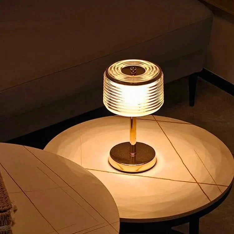 Skorter | LED Ring Table Lamp with Multi-Layer Shade