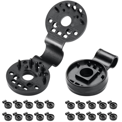 skorter | Shadow fabric plastic clamps, sun protection net clamps for greenhouse outdoor garden