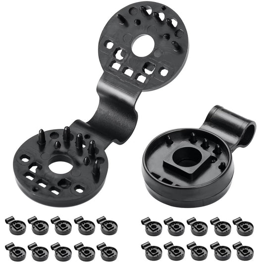 skorter | Shadow fabric plastic clamps, sun protection net clamps for greenhouse outdoor garden