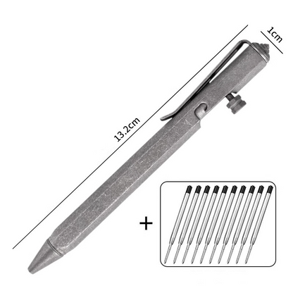 Skorter | Tactical Titanium Alloy Self-defense Signature Pen