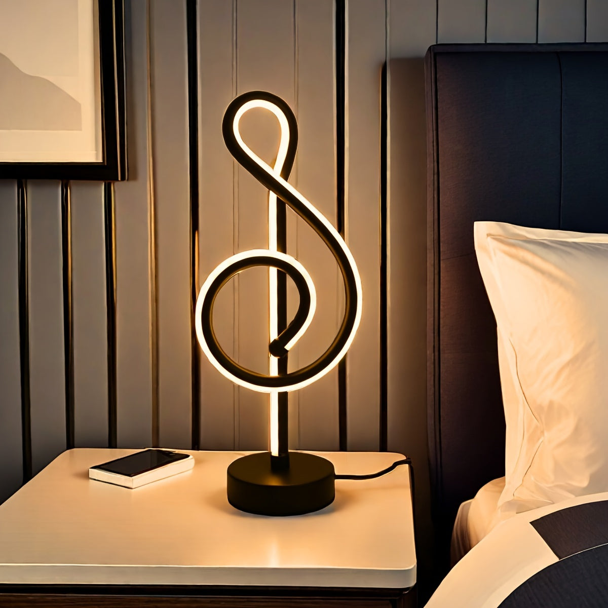 Skorter | TrebleLight - Modern Creative Table Lamp with Adjustable LED Light