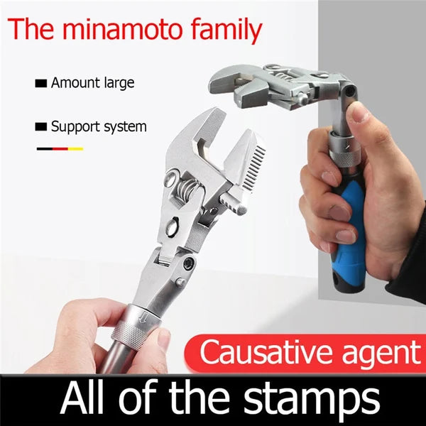 Skorter | 5 In 1 Telescopic Shaking Head Ratchet Wrench