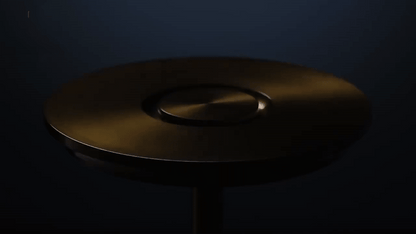 Skorter | Cordless Rechargeable Modern Aura Table Lamp with Touch Controls | Wireless LED Light for Modern Side Tables and Office Desks | Minimalist Table Lamp