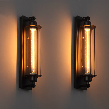 Skorter | Industrial Flute Wall Lamp