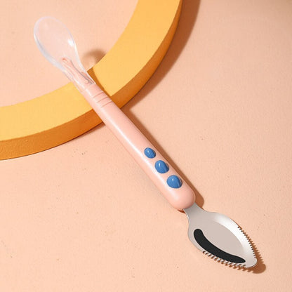 Skorter | Baby Double Head Scraping Fruit Spoon