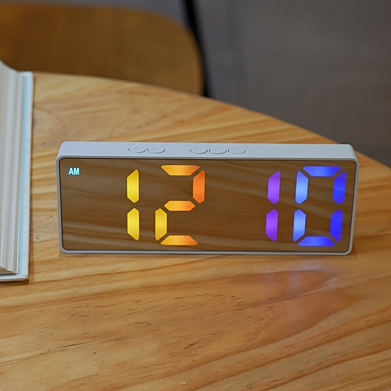 Skorter | BrightTime - Multifunctional LED Alarm Clock with Date Display