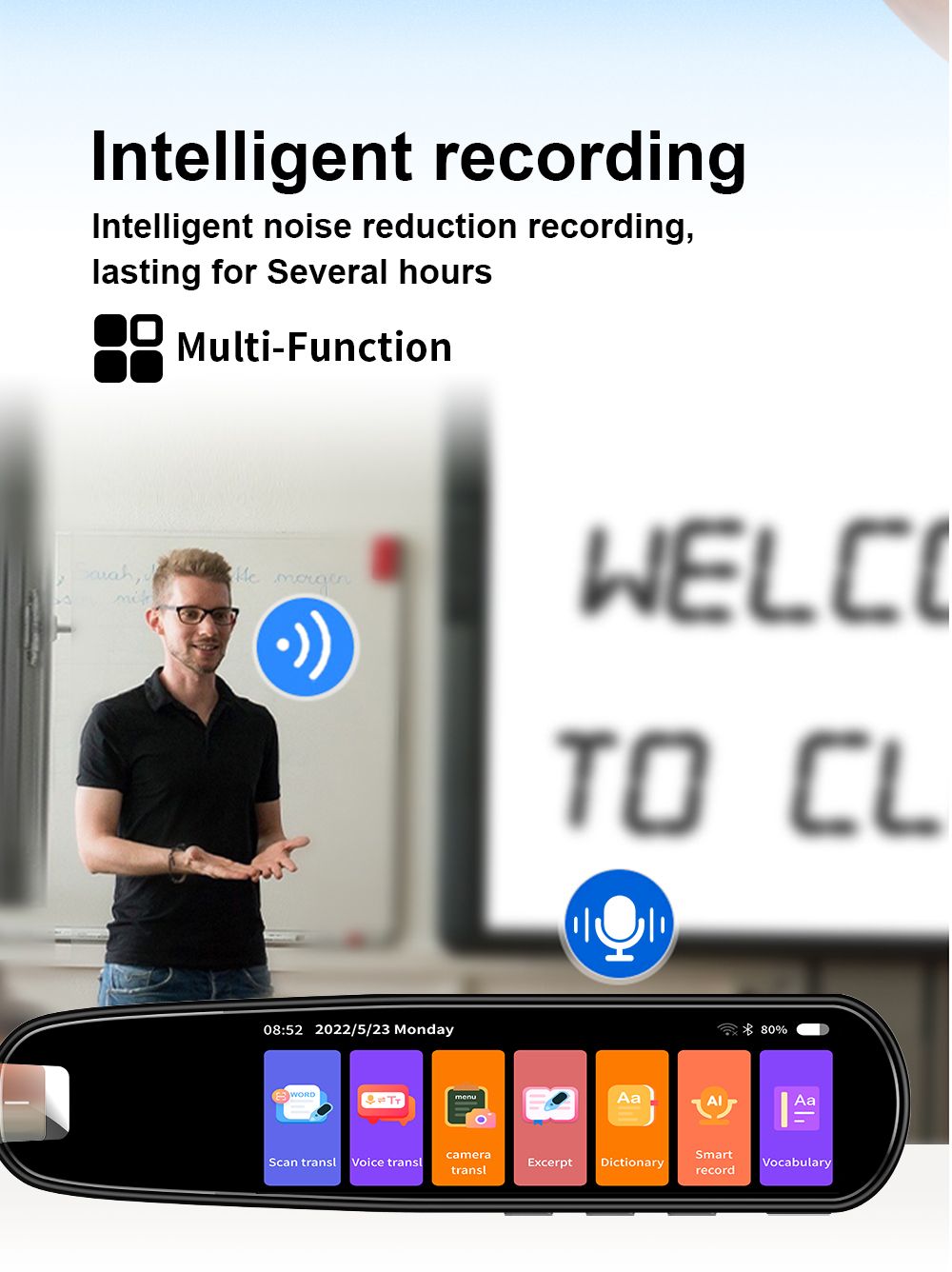 Skorter | 112 Language Translation Scanning Reading Pen