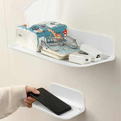 Skorter | FoldRack - Foldable Wall Shelf Without Drilling for Towels & Clothes in Bathroom and Living Room