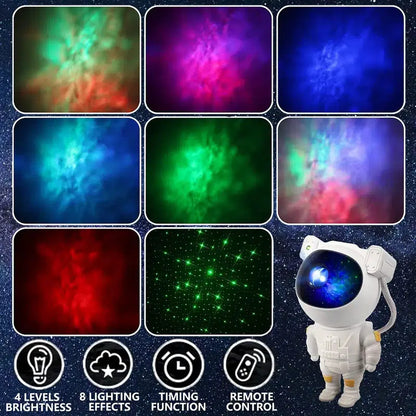 Skorter | Astronaut Galaxy Projector Multiple Modes Galaxy Night Light with Remote Control