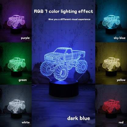Skorter | TruckLight - Modern 3D Monster Truck LED Night Light