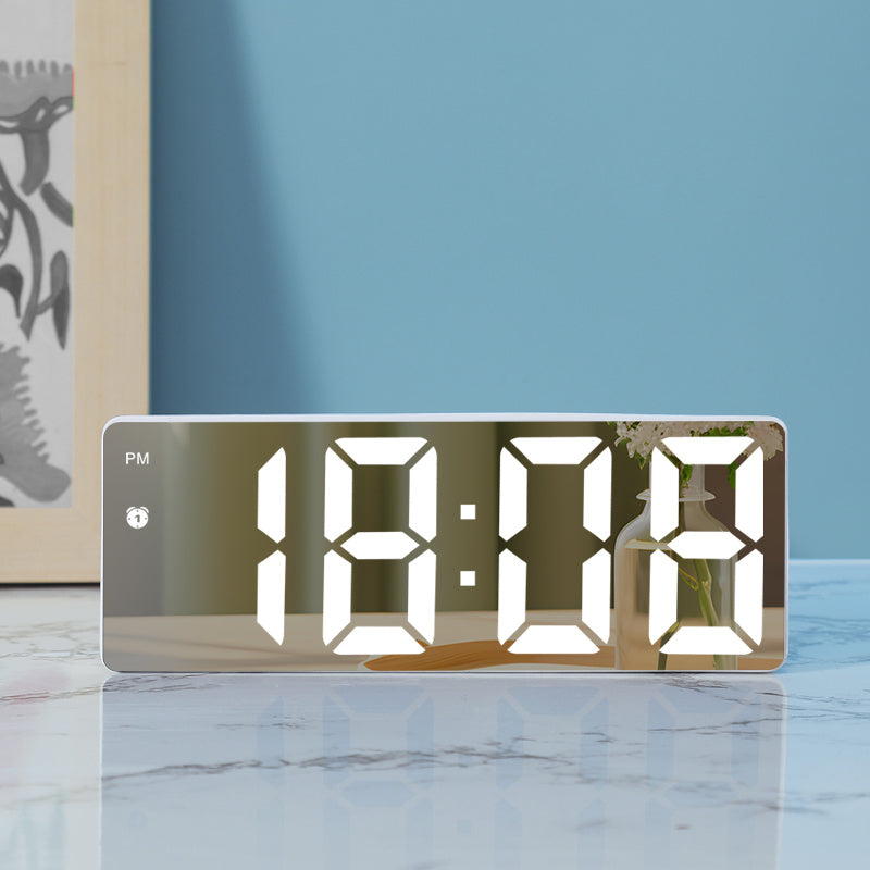 Skorter | LumiClock - Modern LED Alarm Clock with Date and Temperature Display