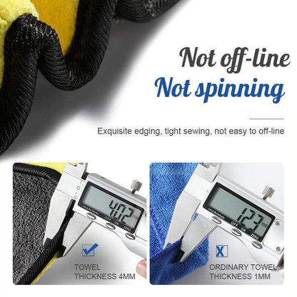 Skorter | Dubbelsidig absorberande mikrofiberhandduk 