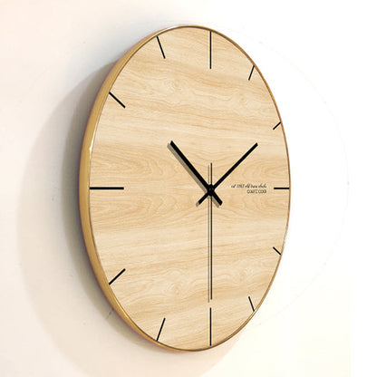 Skørter | Minimalist Wood Wall Clock