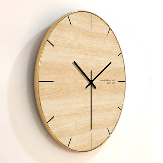 Skørter | Minimalist Wood Wall Clock