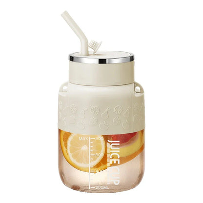Skorter | 2in1 Bottle Mixer with Straw 800ml - Perfect for On the Go!