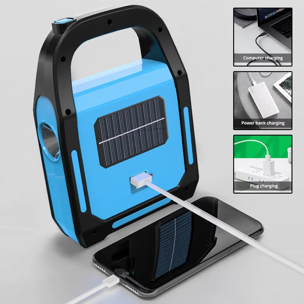 Skorter | Rechargeable USB Camping Lamp with Powerbank - SolarGlow