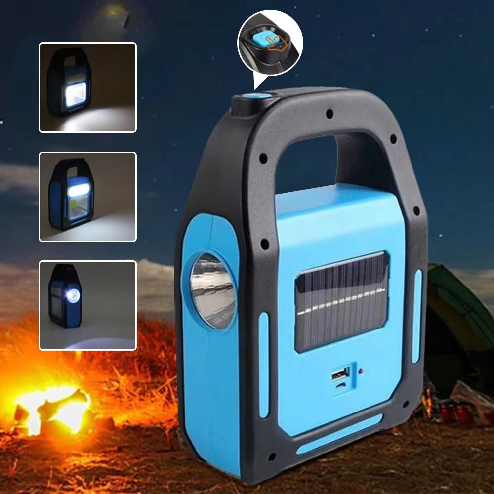 Skorter | Rechargeable USB Camping Lamp with Powerbank - SolarGlow