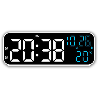 Skorter | DeskTime - Digital USB Desk Clock with Date and Temperature Display