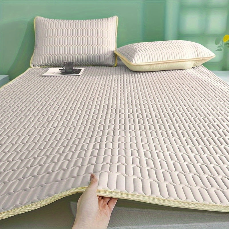Skorter | Cool Latex Mat - 2/3 pieces summer cool latex mat set for bedroom or dorm room, Breathable and Foldable