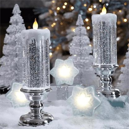 Skorter | LED Christmas Candles  With Pedestal