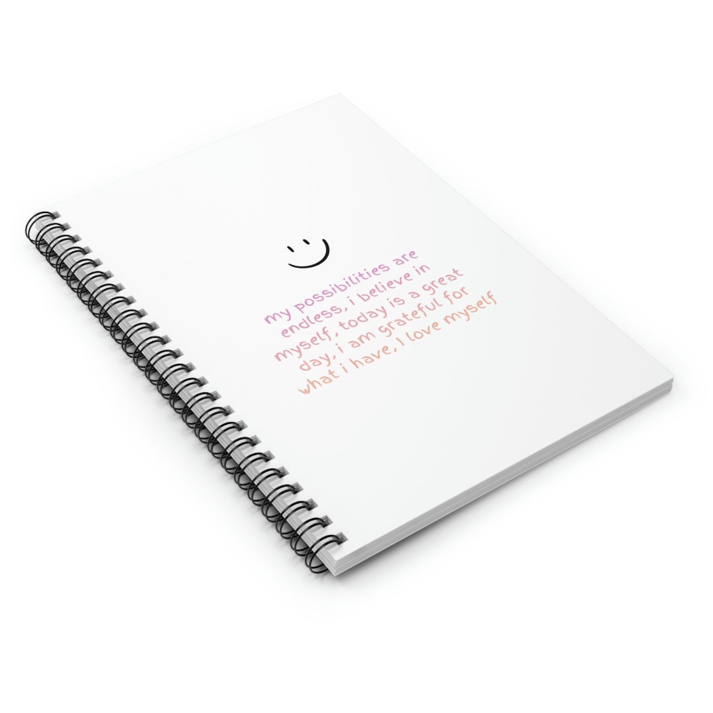 Skorter | Affirmations Spiral Notebook