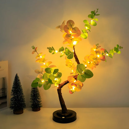 Skorter | EucalyptusGlow - LED Bonsai Tree Lamp with USB/Battery Power