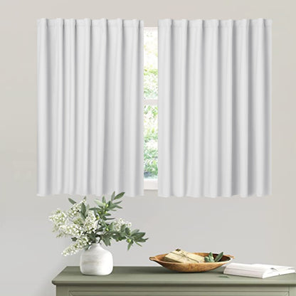 Skorter | Blackout Curtains - 2 Pieces Blackout Curtain Panels for Bedroom and Living Room