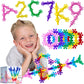 Skørter | 100 Pieces Building Plates Set - Multicolored Interlocking Building Blocks