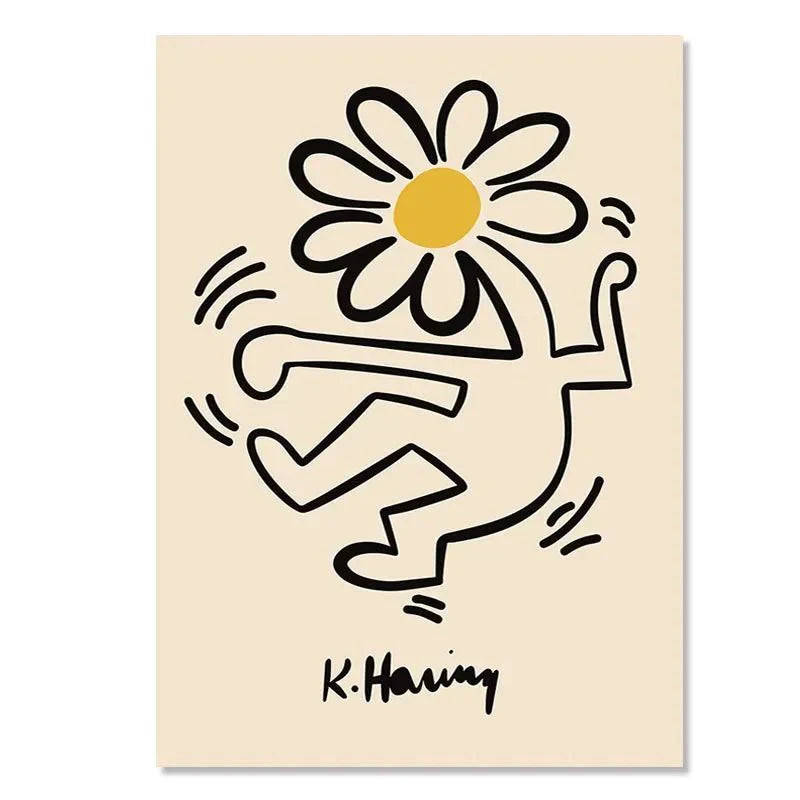 Skorter | Abstract Canvas Wall Art Poster