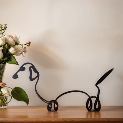 Skorter | Abstract Dog Sculptures