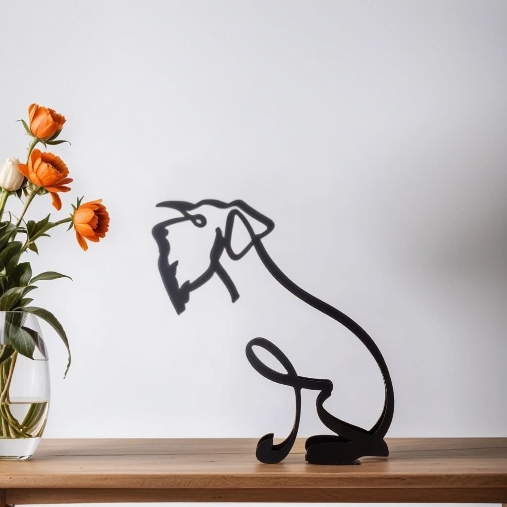 Skorter | Abstract Dog Sculptures