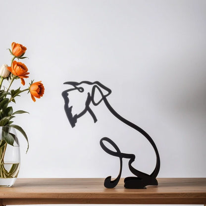 Skorter | Abstract Dog Sculptures