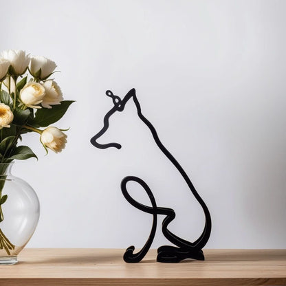 Skorter | Abstract Dog Sculptures