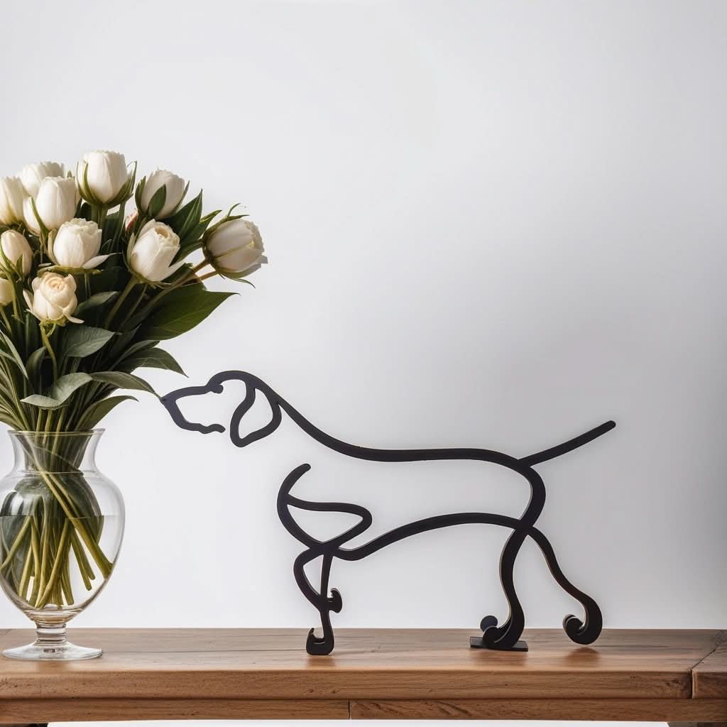 Skorter | Abstract Dog Sculptures