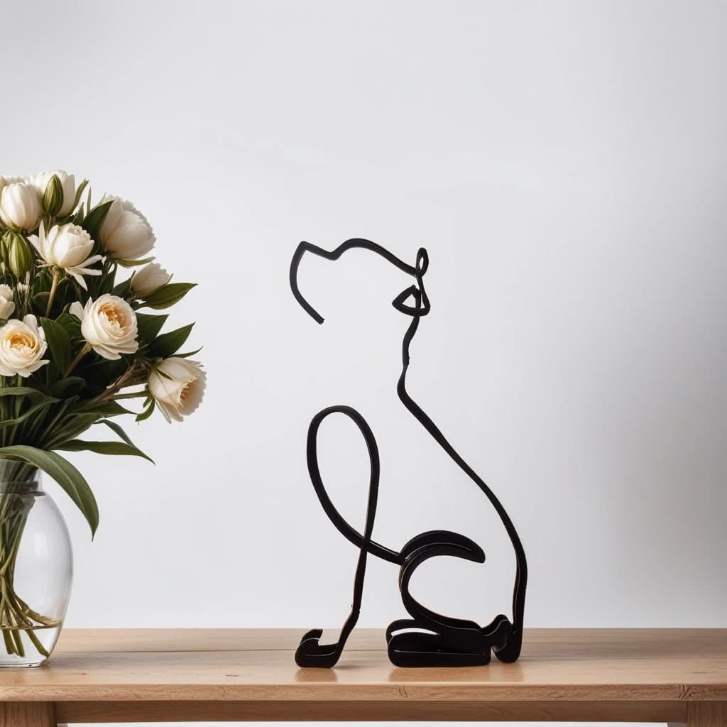 Skorter | Abstract Dog Sculptures