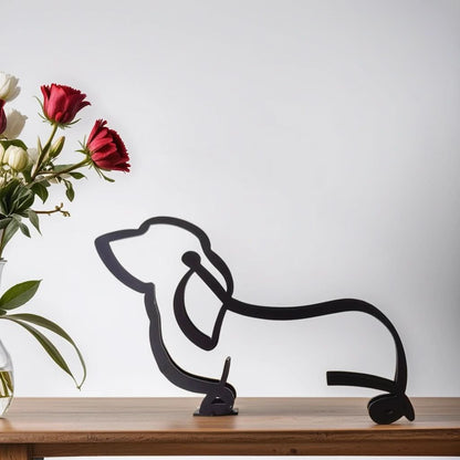 Skorter | Abstract Dog Sculptures